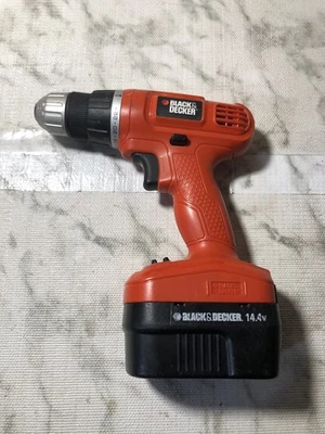 Taladro inalámbrico Black & Decker GC1440 14,4 V con batería sin cargador funciona muy bien Foto 1 de 4