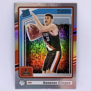 2024-25 Panini Donruss Donovan Clingan Rated Rookie SILVER Holo Winter SP (RC) - Picture 1 of 2