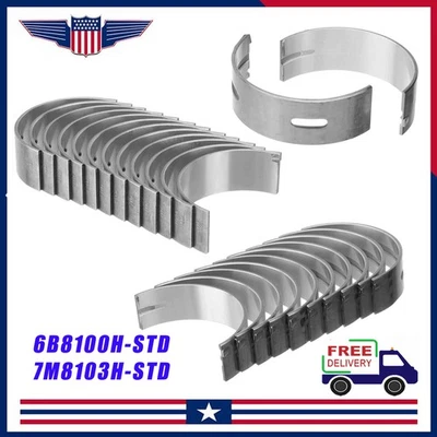7M8103H-STD STD Main & Rod Bearings For Toyota/Lexus 2JZ-GTE/GE 1JZGTE/GE - Изображение 1 из 4