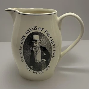 Brocca Cutty Sark Scotch Whiskey "Old White Hat" Capt John Willis - 40 oz 6,5" H - Foto 1 di 6