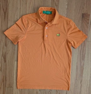 Masters Collection Kids Youth Golf Orange Polo Shirt Small 7-8 Performance - Picture 1 of 8