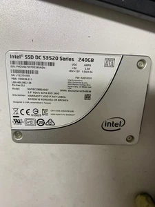 Unidad de disco duro Intel/SSDSC2BB240G7 SSD DC S3520 240G SATA - Imagen 1 de 4