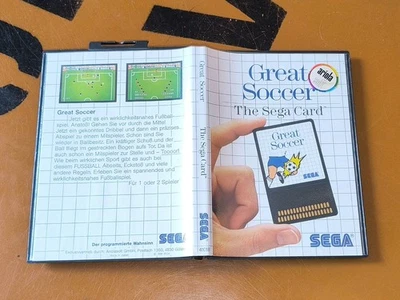 ## SEGA Master System Card - Great Soccer (dt. Cover) - TOP ## - Bild 1 von 2