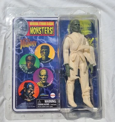 Universal Studios Classic Monsters The Mummy Mego Style Diamond Select 2011 Novo - Imagem 1 de 4