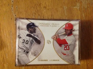 Tim Raines & Lou Brock Cardinals Dynamic Duals 2018 Topps On-Demand  - Bild 1 von 1