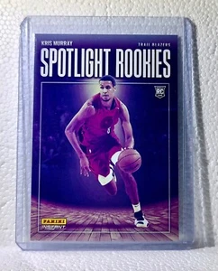 Kris Murray 2023-24 Panini #23 NBA Spotlight Rookies Card Trail Blazers 1/209 - Picture 1 of 2