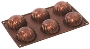 Muffinform Swirl Pavoni Silikon Backform Backen Kuchen Kuchenform - Bild 1 von 4