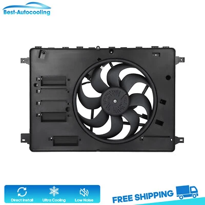 Вентилятор охлаждения радиатора в сборе FA70943 A/C для Land Rover LR2 2008 2009 2010-2014 годов выпуска - Изображение 1 из 4