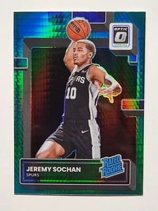 2022-23 Donruss óptica Jeremy Sochan clasificación 236 novato HYPER GREEN SSP FANÁTICOS DE RADIOCONTROL - Imagen 1 de 10