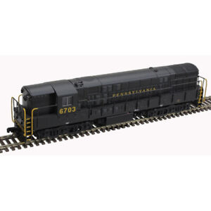 Atlas Model Railroad 40005400 N Scale Pennsylvania Train Master PH.2 Silver 6707
