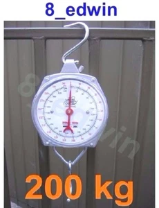 Quality Hanging Metalic Scale up to 200kg (440 Ib) - Heavy Duty Farmers' Favor - Bild 1 von 7