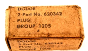 DODGE WC MASTER BRAKE CILINDER PLUG CC620342 N.O.S - Picture 1 of 4
