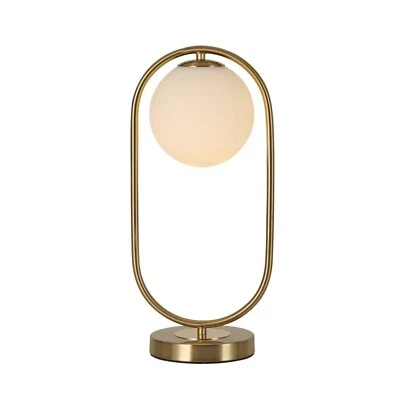 Lámpara de noche de noche moderna KCO Lighting mini luz de mesa dorada metal latón fino... Foto 1 de 4