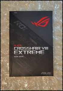 User Guide for Asus ROG Crosshair VIII Extreme  Motherboard - Picture 1 of 1