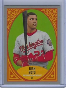 2019 Heritage New Age Performers Juan Soto #NAP-15 - Washington Nationals - Picture 1 of 2