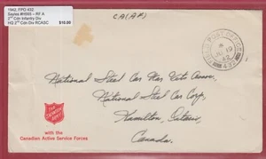 2ndt Cdn INFANTRY DIVISION, HQ 2nd Cdn Div RCASC, FPO 432, B & T # M15-135 # 197 - Picture 1 of 2