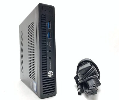 HP EliteDesk 800 G2 Desktop Mini Core i7-6700 3.4GHz 8GB RAM 500GB Win11 PC WIFI - Image 1 of 4