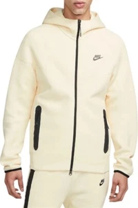 NEU Herren $ 145 Nike Tech Fleece Windrunner Hoodie FB7921-113 Kokosmilch 3XL - Bild 1 von 11