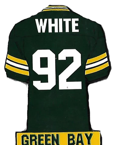 Green Bay Packers Reggie White Jersey magnet Cover