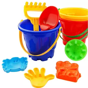 7Pcs Collapsible Beach Sand Toys for Kids - Travel Beach Toys for Kids with Coll - Picture 1 of 12