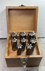 Weldon Jig Borer Reamer 8 Piece Set - Used - Picture 1 of 3