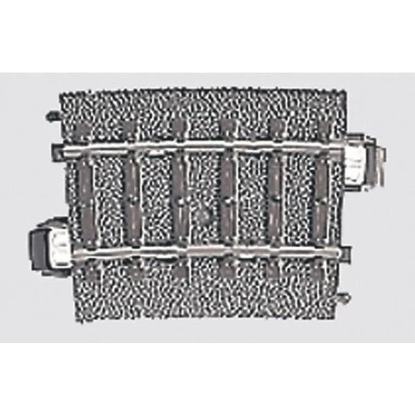 H0 mrklin c con massicciata 24107 binario curvo - Immagine 1 di 1