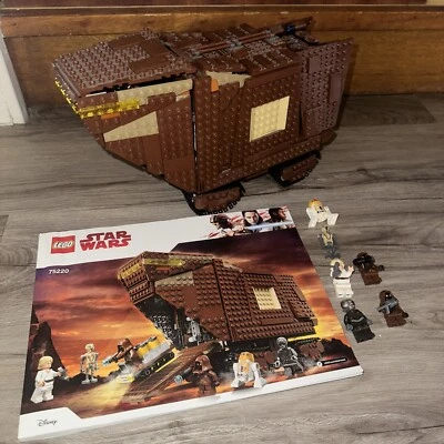 LEGO 75220 Star Wars Sandcrawler con instrucciones y 6 mini figuras Foto 1 de 4