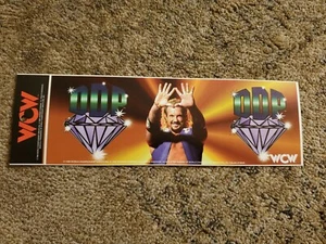 Wcw DDP Diamond Dallas Page Bumper Sticker 98 New World Championship Wrestling - Picture 1 of 1