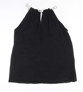 Cable & Gauge Womens Black Viscose BlendTank Size M - Picture 1 of 12