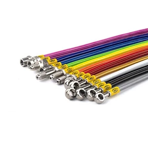FULL KIT HEL Brake Lines Hoses For BMW 3 Series E36 316E Rear Discs 1990-1993 - Picture 1 of 1