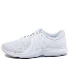 Size UK 7.5 - Nike Revolution 4 White Trainers Shoes Sneakers