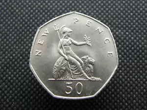 MONEDAS BRITÁNICAS DE 50 PENIQUES - VARIOS AÑOS - CAZA DE MONEDAS - ¡ELIGE TU MONEDA! - Imagen 1 de 243