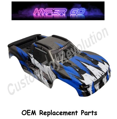 MJX Hyper Go Clipless Body Shell for 1/16 H16H 16208 RC Car - Image 1 of 2