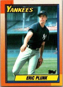 1990 Topps Eric Plunk    #9