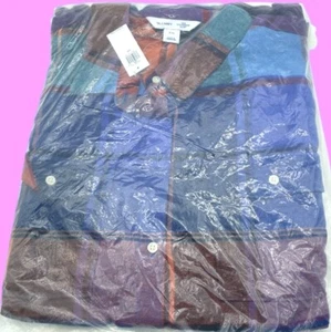 Old Navy Womens 100% Cotton Flannel Plaid The Boyfriend Shirt- XXL NEW - Picture 1 of 12