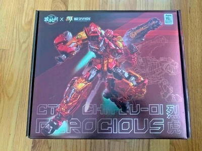COMBINACIÓN Cang Toys CT-Chiyou-01 Figura de acción feroz para transformador EE. UU. Foto 1 de 4