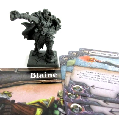 League Of Infamy BLAINE Mini & Cards NEW!! - Image 1 of 3