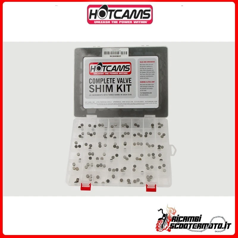 JUEGO DE DISCOS DE VÁLVULA HOT CAMS 7,48 MM Yamaha WR 250 X SuperMoto 2011 HCSHIM01#82 Foto 1 de 1