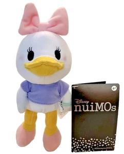 Disney Daisy Duck nuiMOs Plüschpuppe beweglich rosa Schleife Disney Parks Neu mit Etikett - Bild 1 von 3