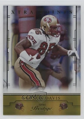 2008 Prestige Xtra Points Gold /250 Vernon Davis #85 - Image 1 of 2
