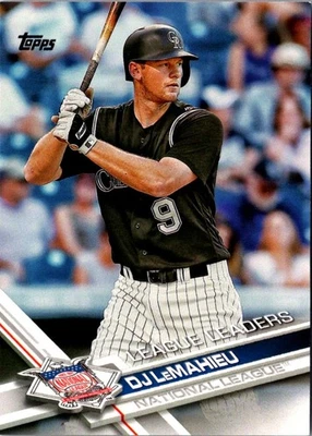 2017 Topps DJ LeMahieu #81 Colorado Rockies Baseball Card - Image 1 of 2