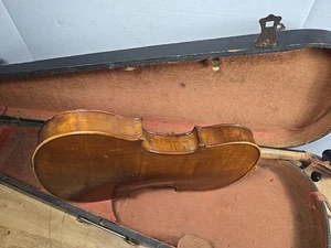 Antiguo violín tamaño completo 4/4 marca Nippon Japón + estuche G&B - Imagen 1 de 15