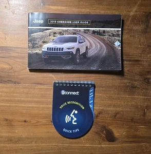 2019 Jeep Cherokee Owners Manual Guide Factory Original Glovebox Book OEM Used - Foto 1 di 3