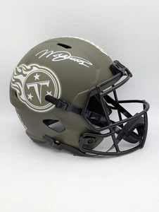 Will Levis signierter Titans Salute to Service Integralhelm - Fanatiker - Bild 1 von 8
