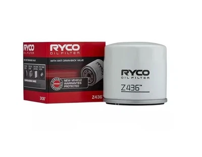 Ryco oil filter for Nissan 200SX S14 S15 2.0 SR20DET Turbo 1994-2003 Z436 - Image 1 of 4