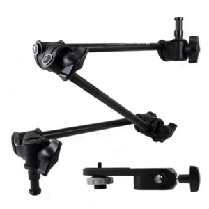 Manfrotto 196B-3 Gelenkarm 3-teilig mit 16mm male Zapfen mit Kamerahalterung - Picture 1 of 6