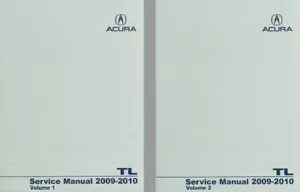 2009 2010 Acura TL Shop Service Repair Manual Book Engine Drivetrain Electrical - Picture 1 of 1