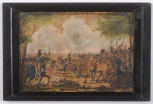 Jacques François Swebach-Desfontaines "Napoleon I at Wagram" ink & watercolor(m) - Picture 1 of 12