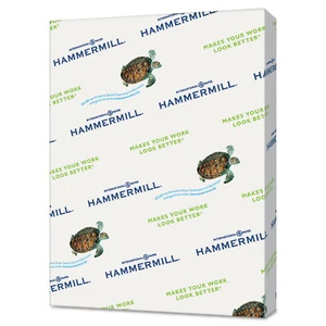 Papier coloré recyclé Hammermill 20 lb 8-1/2 x 11 rose 500 feuilles/ruisseau 103382 - Photo 1/4