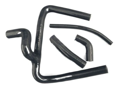 Manguera de radiador de silicona negra para Honda CR250R CR 250R 2002-2008 2003 2004 2005 Foto 1 de 4